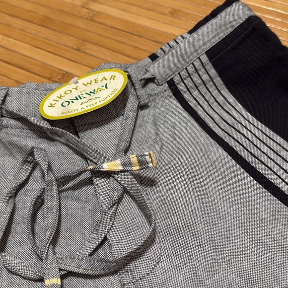 NWT Men's Kikoy Shorts - Picture 4 of 9